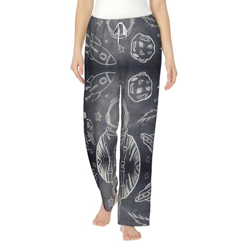 Pantalon de pyjama galaxie assorti pour couple le cadeau idéal pour des nuits douces