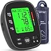 Blood Pressure Monitor Upper Arm: Automatic Blood Pressure Monitors for Home Use - Electric BP Machines Large Cuff 8.7"-16.5" Adjustable - LCD Digital Display 2 Users 99 Sets Memory