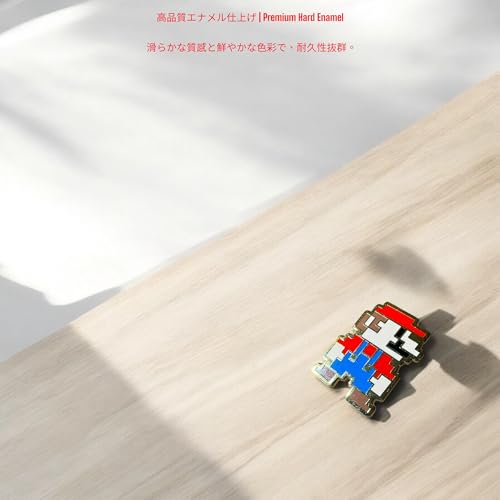 Image of Pixel Pin Pixel brooch Video game pin old school hard enamel pins 80s Cute Cartoon Enamel Pins Gaming Lapel Pin Brooch Badge for Backpack Jackets Anime Pins for Gift Anime Enamel Pin for Clothing Hat Decoration