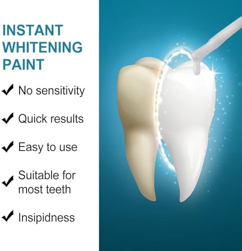Tooth Paint - Natural Teeth Whitening Paint, Quick & Simple to Use, Portable, Long-Lasting Tooth Polish for a Confident Smile (1PC) - 2