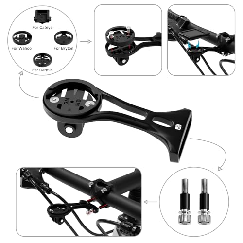 Support de vélo pour Garmin résistant aux vibrations du guidon - 5