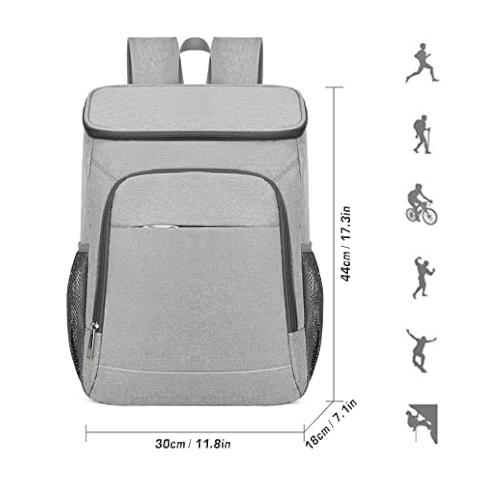 Leakproof Insulated Cooler Backpack for Outdoor Camping