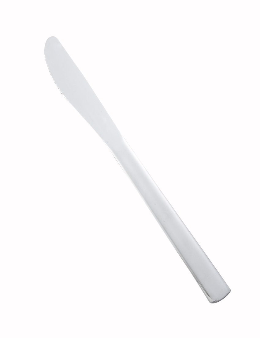 Windsor Dinner Knife by Winco – 8.13 inches, Stainless Steel, Pack of 12, Model 0002-08