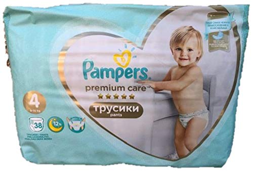 PAMPERS PREMIUM CARE PANTS - Pantalones de deporte (talla 38) 4, 9-15 kg.