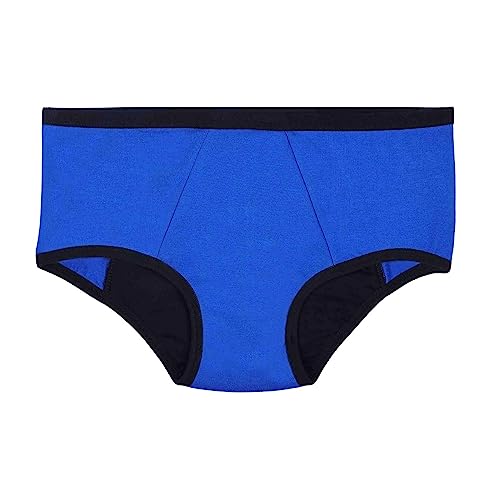 Image of DChica Pack of 1, Period Panties with Anti Microbial Lining for Women, Light to Medium Flow Period Panty Briefs, Easy to Wash, Leak Proof, No Pad Required, Menstrual Underwear