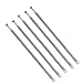 AEDIKO 5pcs Telescopic Antenna 7 Sections Telescopic 74cm AM FM Antenna Portable Radio Antenna Replacement for Radio, TV and Other Electric Products