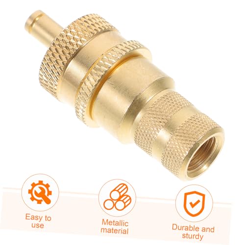 Tapas para válvula de neumáticos de metal dorado, duraderas, fáciles de instalar, previenen fugas de aire y mejoran la apariencia del neumático, compatibles con vehículos miniatura 6