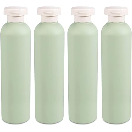 Cosywell 6.8oz Squeeze Bottles 2-Pack - Refillable Travel Containers For Shampoo & Toiletries