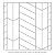 Bedrosians Sorrento Gloss Ceramic Tile 2.5" x 10", Right-Side, Grigio (18-Pack, 3.26 SF)