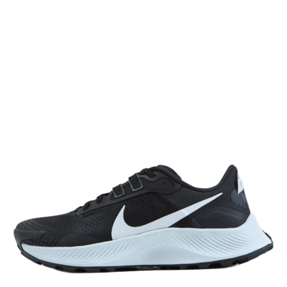 NIKEMen's Pegasus Trail 3 Running Shoe, Black/Pure Platinum-dk Smoke Grey, 10 UK