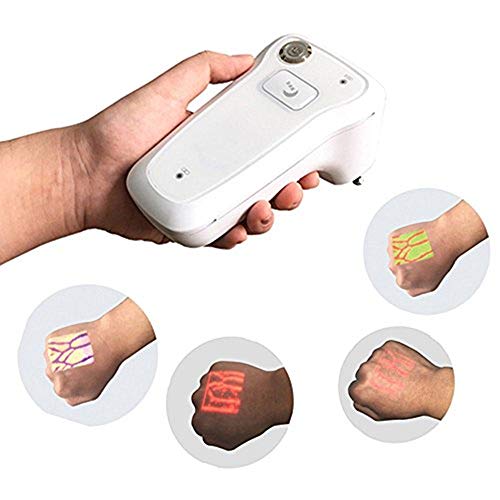 Infrared Vein Finder Viewer - Handheld Vein Locator, Vein Illumination Detector, Vein Light Projection Visualization for Nurses, Works with All Skin Types (Portable)