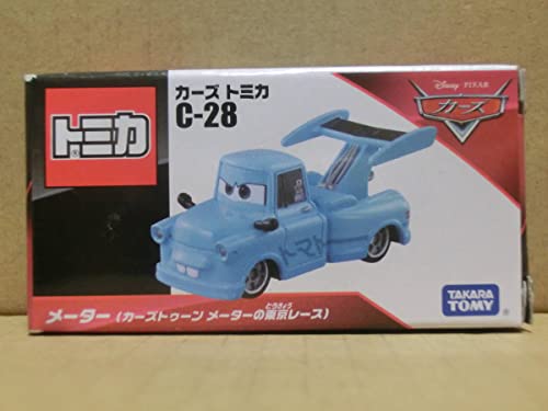トミカ　カーズ　Ｃ－28　 メーター(カーズトゥーン　メーターの東京レース) トミカ カーズ C-28 メーター (カーズトゥーン メーターの東京