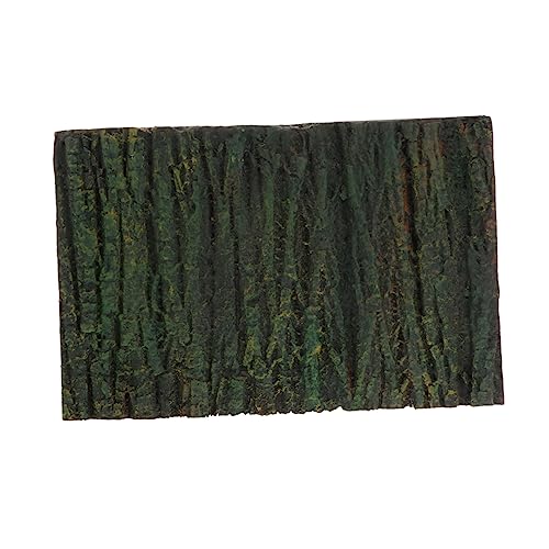 Abaodam Reptile Box Board Aquarium Background 3D Bark Decor Tank Decor Simulated Rock Slab