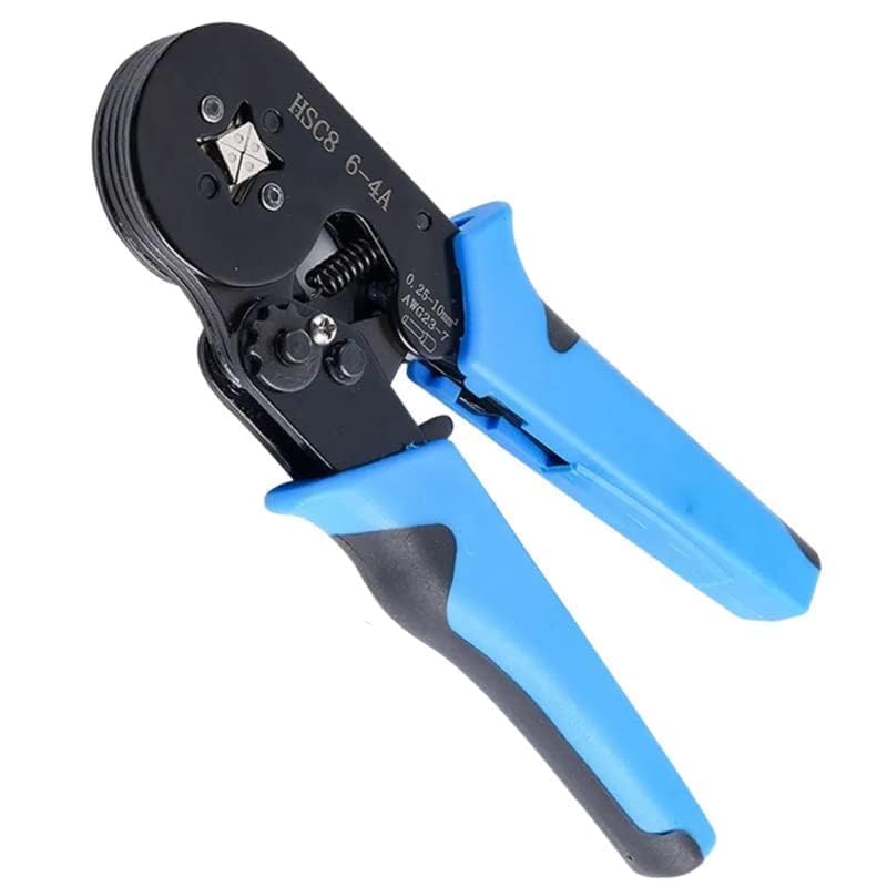 DARKSTICK Wire Crimping Tool, HSC8 6-4A, 0.08-10mm², AWG28-7 Wire Stripper Self Adjusting Crimping Plier Ratcheting Ferrule Crimper Tool, Chakra Crimping Tool (Multicolor, Pack of- 1) (B0DFMCHHK2) Amazon Price History, Amazon Price Tracker