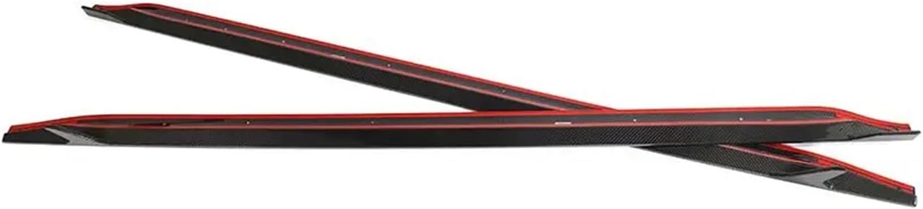 と互換性がある と互換性がある BMW 3シリーズ G80 M3 21-22 ドライカーボンファイバー サイドスカートエクステンショ