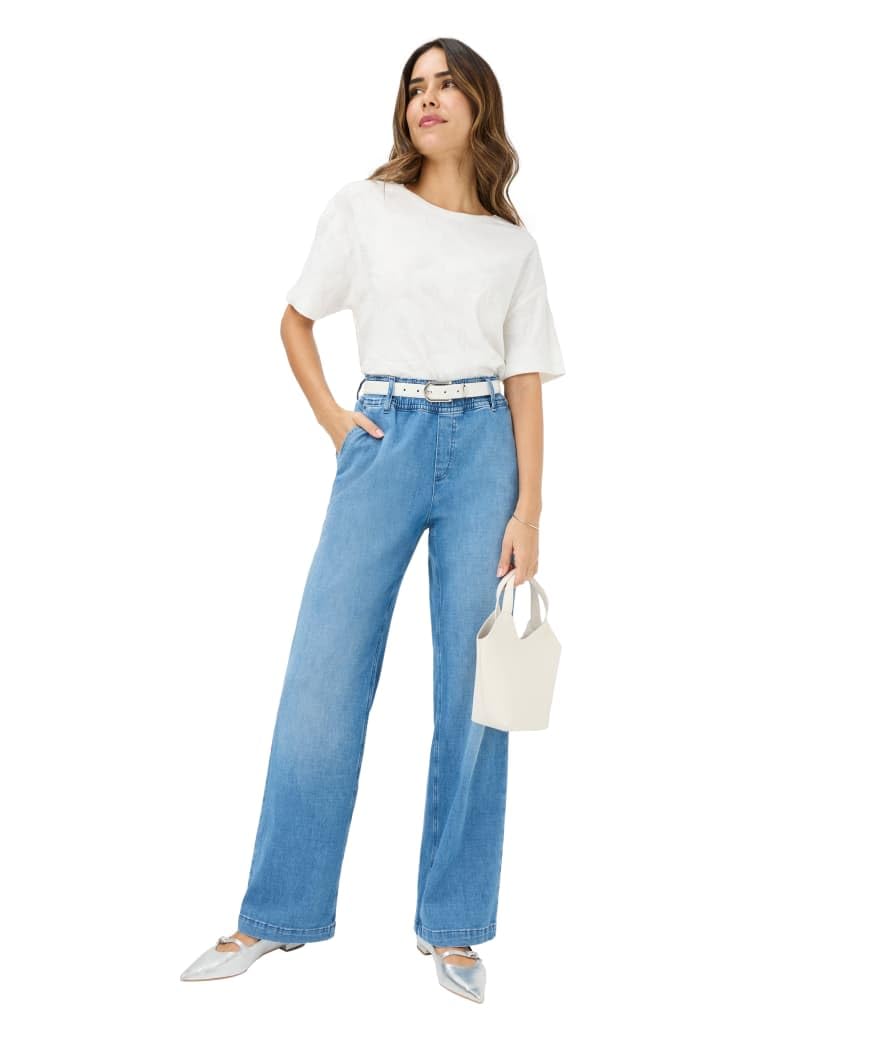 BRAX Style.maine Ultralight Casual Denim Schlupf - Dżins Kobiety