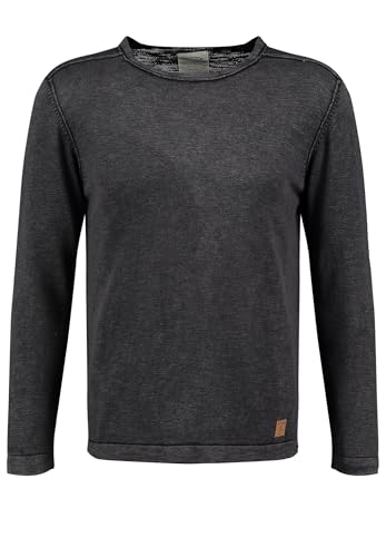 Maillot de survêtement Klangelo Key Largo pour homme, col rond classique en noir