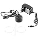 Akozon Nebelmaschine, für Springbrunnen Teich mit Power Nebler Adapter 110 240V US Stecker 1Pc 12LED Bunte Nebelmaschine