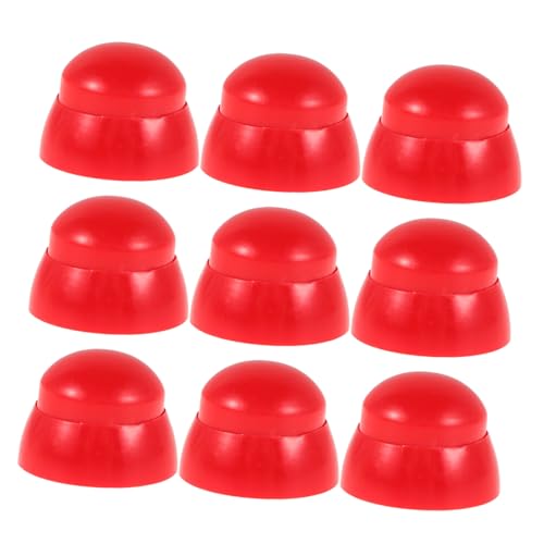 Kisangel 10Pcs Plastic Nut Protection Caps for Playground Equipment Bolt Covers to Enhance Safety and Integrate Smoothly with Areas