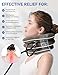 Neck Stretcher, Cervical Traction, Neck Traction Device, Neck Stretcher Cervical Traction, Adjustable Neck Brace & Inflatable Cervical Neck Traction Devicen, Neck Decompression Devices (2pack)