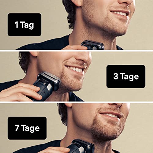 Braun Series 9 Pro Premium Rasierer Herren mit 4+1 Scherkopf, Elektrorasierer & ProLift Trimmer, PowerCase, 5-in-1 Reinigungsstation, 60 Min Laufzeit, Made in Germany, 9477cc, silber - Image 4