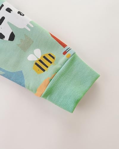 Image of Hongshilian Unisex Kids Cute Cartoon Cotton Sweater Shirt