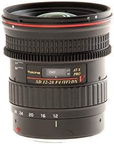 Amazon.com : Tokina at-X Pro DX 12–28 V / 4.0 Lens for Canon-Black 