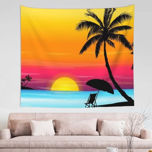 Tapisserie murale coucher de soleil pour une ambiance relaxante