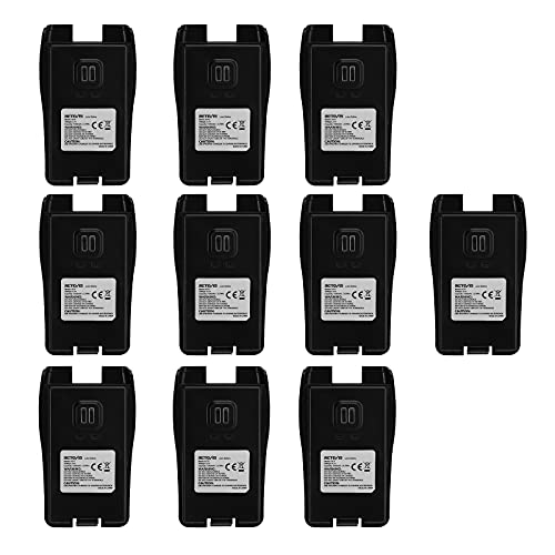 Retevis H-777 Walkie Talkie Battery,Replacement Li-ion Battery 1000mAh for H-777 2 Way Radio,Suitable for New Version H-777,Not Suitable for Old Version H-777 Two Way Radio (10 Pack)