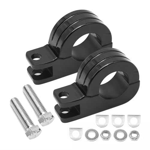 Support de repose-pieds de 3,8 cm en acier usiné pour cruiser