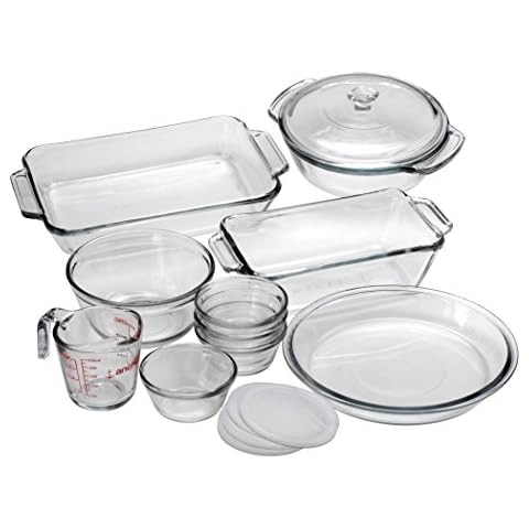 Anchor Hocking Glass Bakeware Set (15 piece) Cover