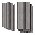 UMIACOUSTICS 6 Packs Acoustic Panel,47.2 x 23.6 Inches Decorative Sound Proof Panel for Office,Home Theater,Studio,Grey