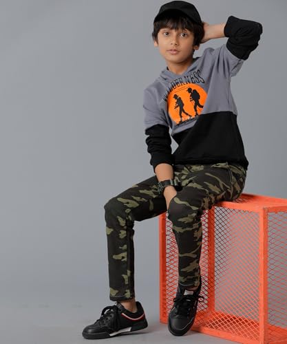 Image of KYDA Kids Unisex-Child Cotton Hooded Sweatshirt