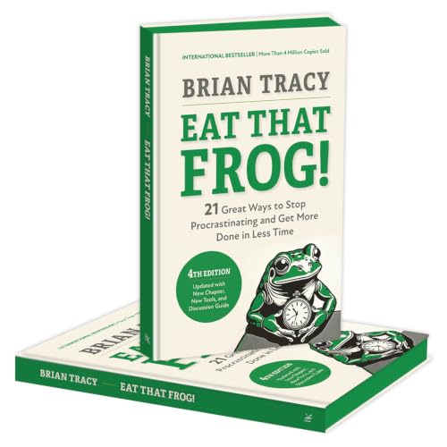 Image of Eat That Frog!, Fourth Edition: 21 Great Ways to Stop Procrastinating and Get More Done in Less Time (Hardback with Sprayed Edges)