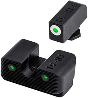 TRUGLO Tritium Pro Glock Low Set Night Sight, Black (TG231G1W)