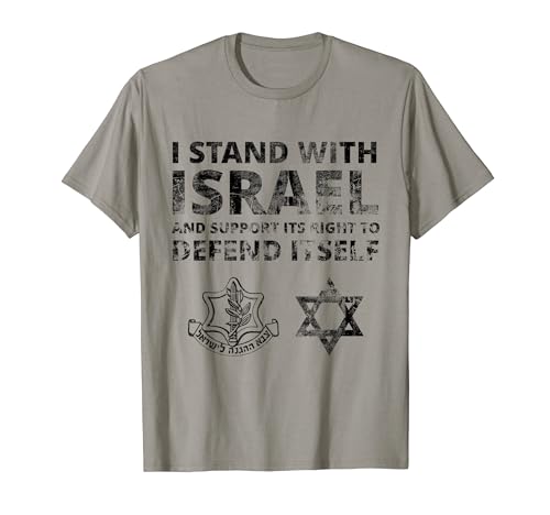 Las Fuerzas de Defensa de Israel apoyan y apoyan al ejército de Israel Camiseta