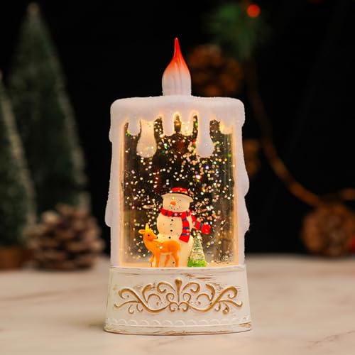 Velas LED de Navidad de interior para decoración de salones y dormitorios 8