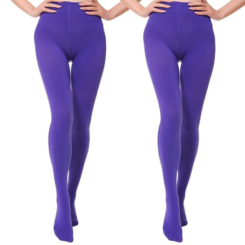 Image of EVERSWE 2 Pairs Pack Women's Opaque Tights
