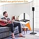 ELIVED Lautsprecherständer für Era 100 und Sonos One, One SL, Play: 1, Höhenverstellbar 88,8 cm-110,3 cm, Boxenständer Lautsprecher Ständer, 1 Paar, EV5024