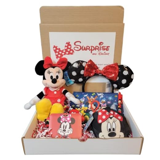 Surprise Disney Vacation Box with Licensed Minnie Mouse Accessories, Autograph Book, and More...