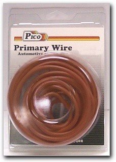 Pico 81106PT 10 AWG Brown Primary Wire 10' per Package