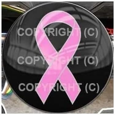 Tow Hitch Receiver Insert Cover Plug 2" X 2" Class 2 3 Truck & SUV for Pink Ribbon Model-PYT-8888-3667