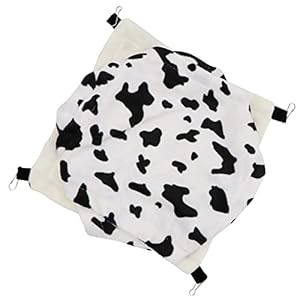 POPETPOP Hamster Bed House Hammock – Small Animal Warm Bed House Guinea Pig Hedgehog Chinchilla Cotton Nest Hamster Accessories for Sugar Glider Hamster Small Birds Pet