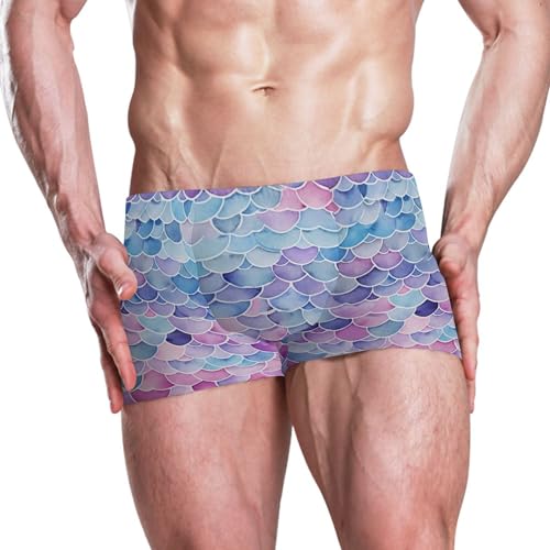 Cute Cat Mens Swim Trunk Swimwear Bathing Suit Swim Brief Square Leg Board Short S B04002332