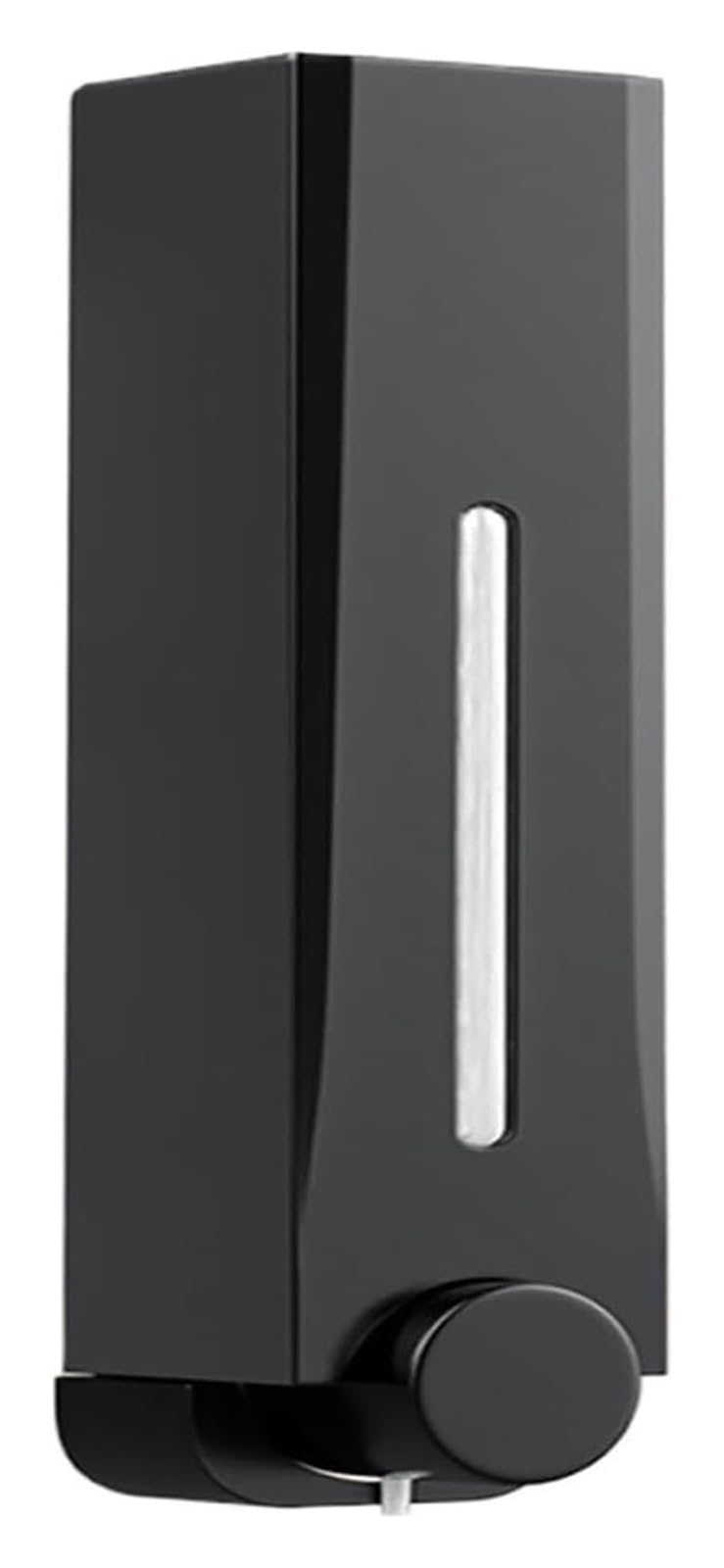 Soap Dispenser, Wall Mounted Soap Dispenser 500ML Multicolor Manual Press(Black)