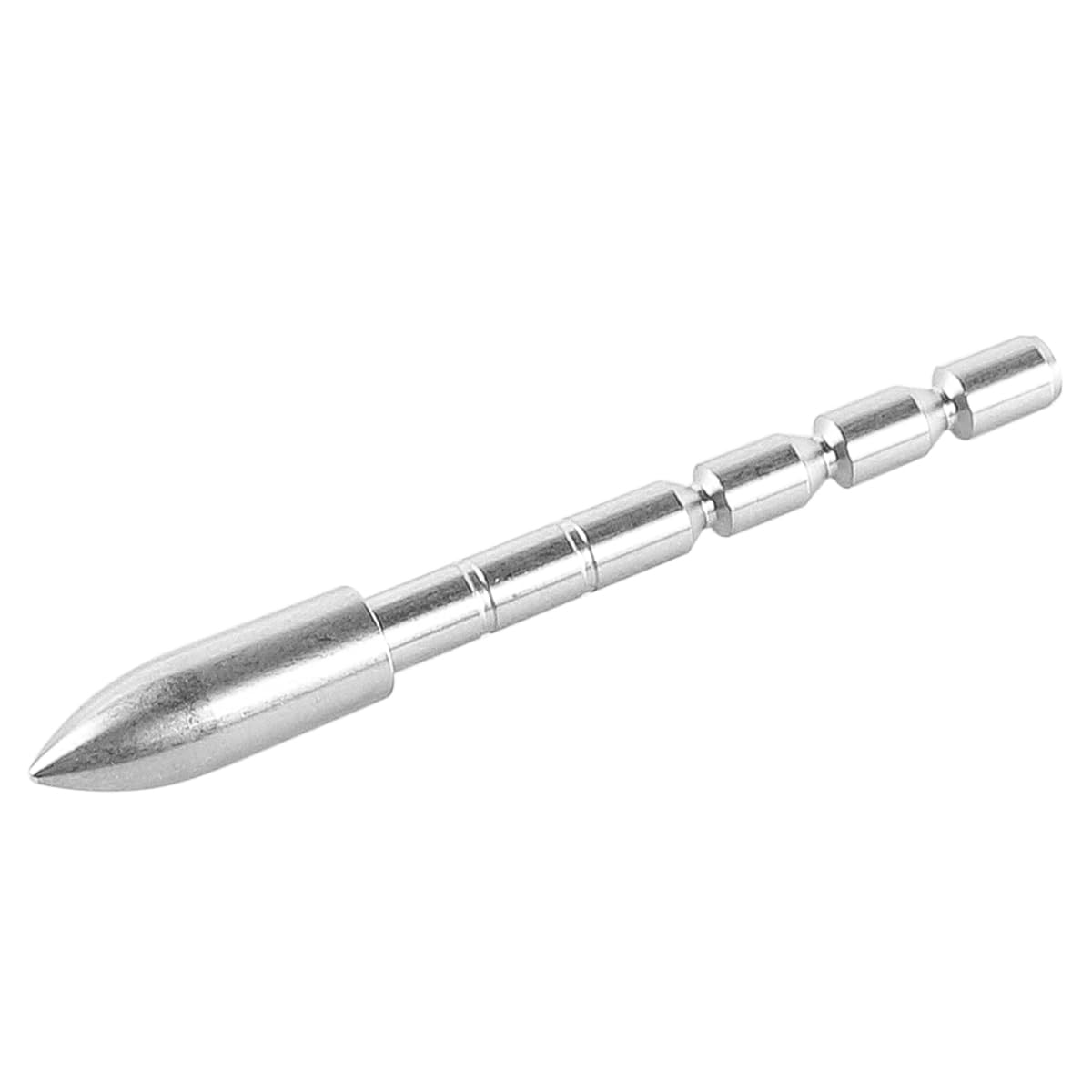 Sarini Pointe de flèche d'interpolation de 4,2 mm, Pointe de flèche en Acier à 120 Grains pour tir à l'arc à flèche ID 4,2 mm, Support de flèche et Accessoires d'arbre