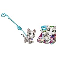 Furreal - Walkalots - Big Wags Kitty - Plush Kitten with Sound and Motion - Companion Pets and Interactive Toys for Kids - Boys and Girls - F2051 - Ages 4+
