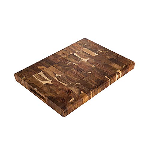 Large End Grain Acacia Wood cutting board- Chopping Boards-Cheese Board -Charcuterie Board157×118×15inch