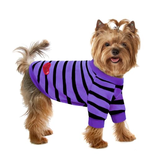 Dog Shirts for Extra-Small Dogs, Striped Shirts Dog Vest Chihuahua Clothes