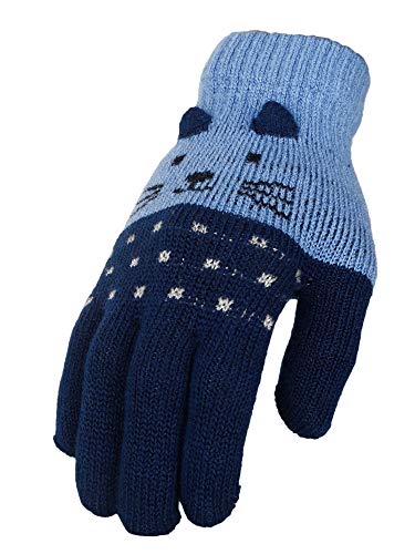Image of FabSeasons Acrylic Woolen Winter Gloves for Girls & Boys, fits for 3-5 years